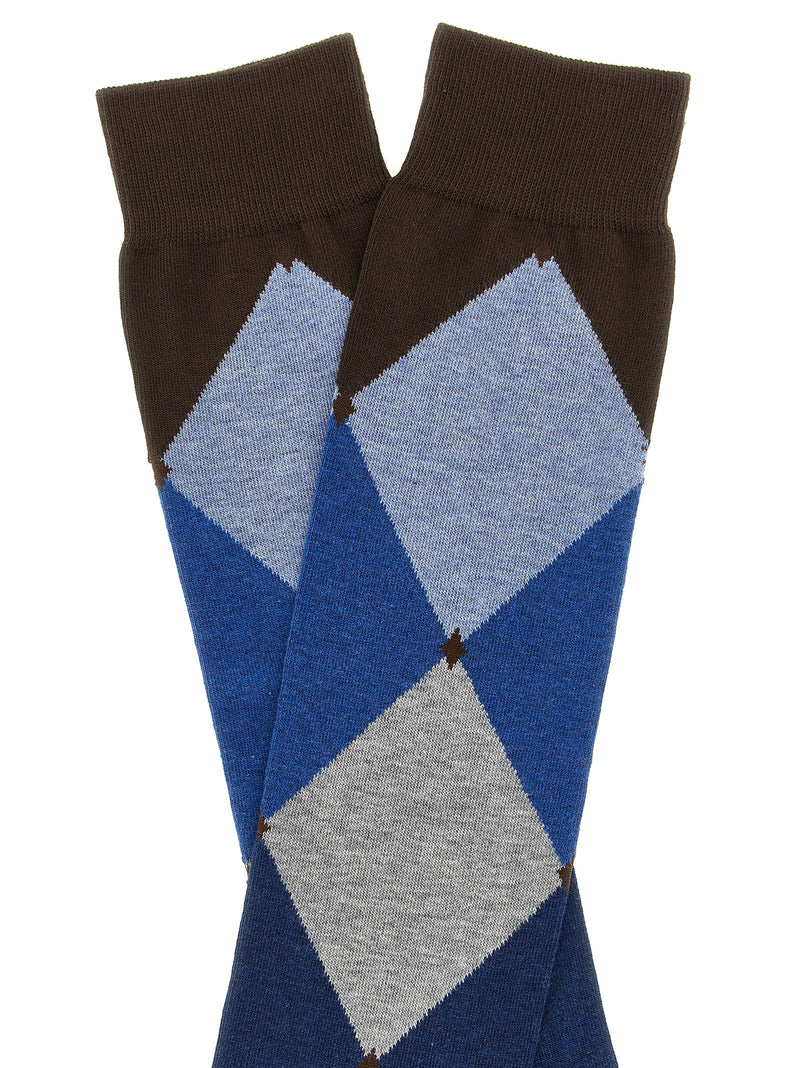Ballantyne Brown Cotton Socks