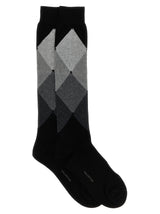 Ballantyne Black Cotton Socks