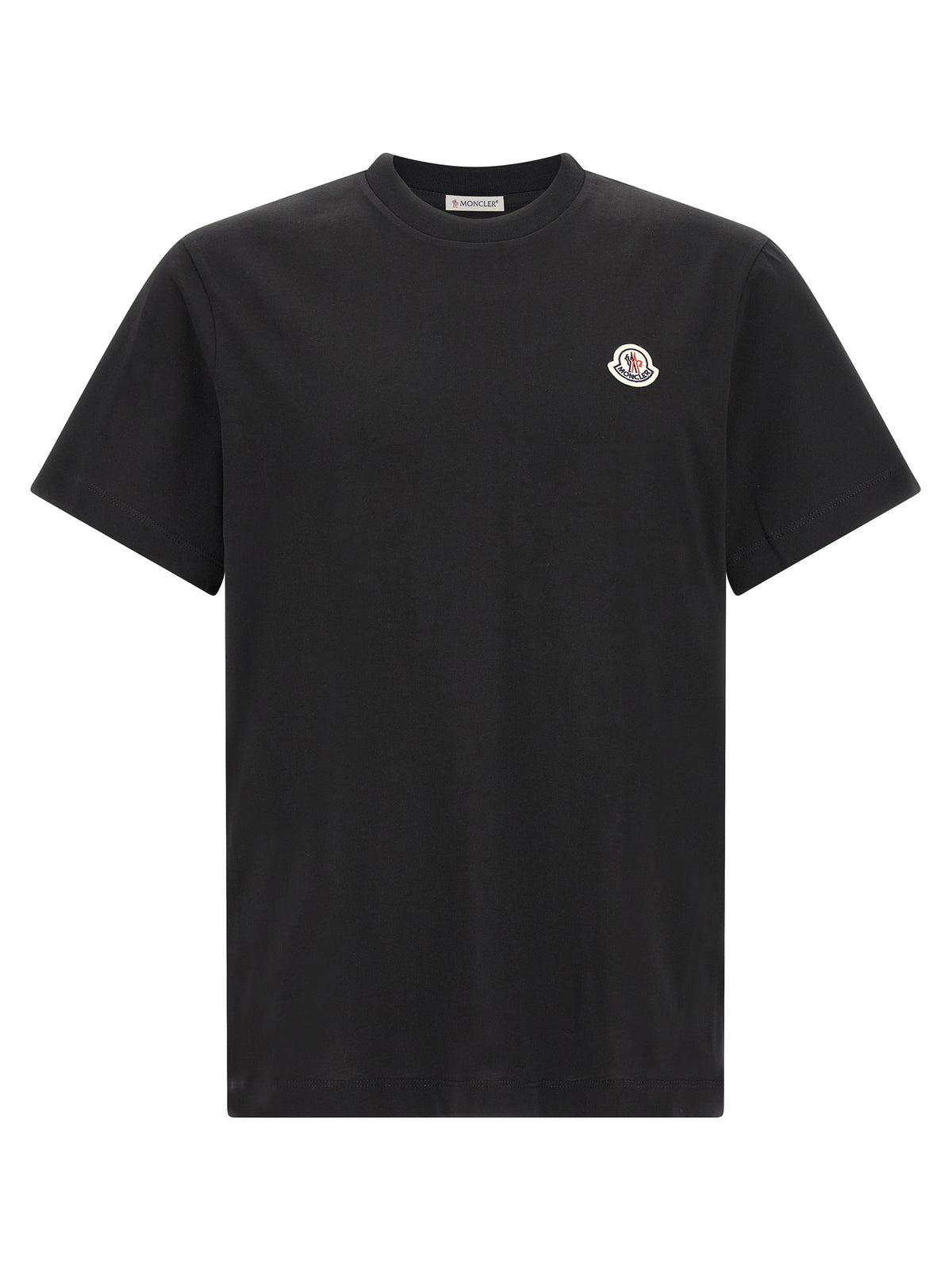 Moncler Black Cotton T-Shirt