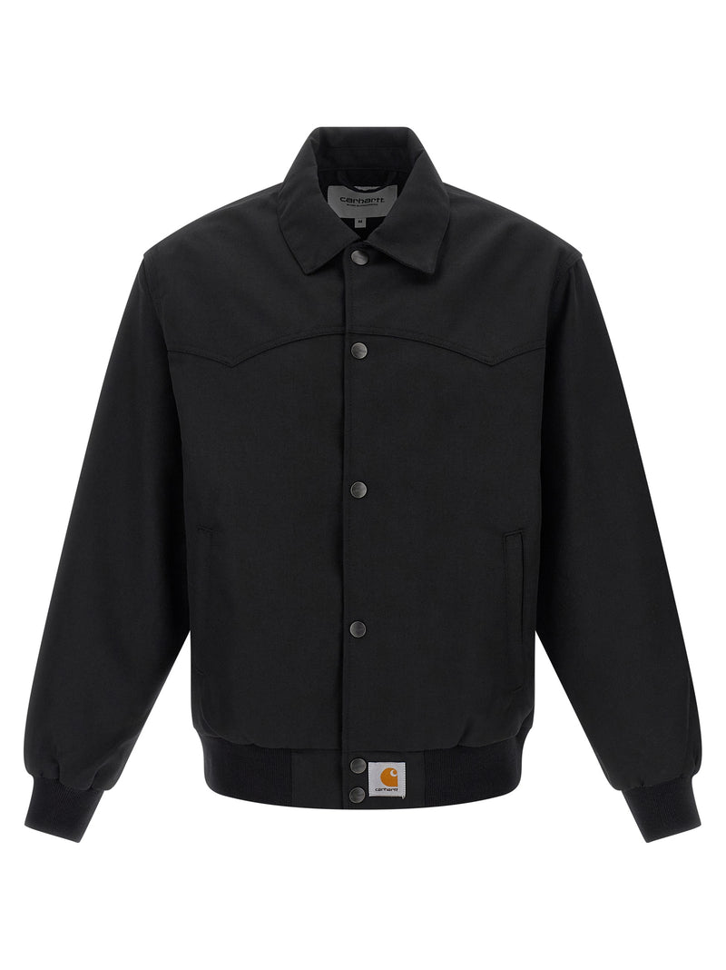 Carhartt Wip Black Polyester Bomber