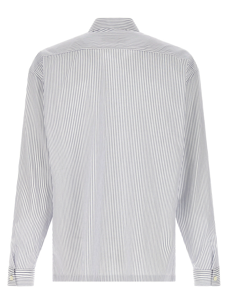 Prada Blue Cotton Blouse