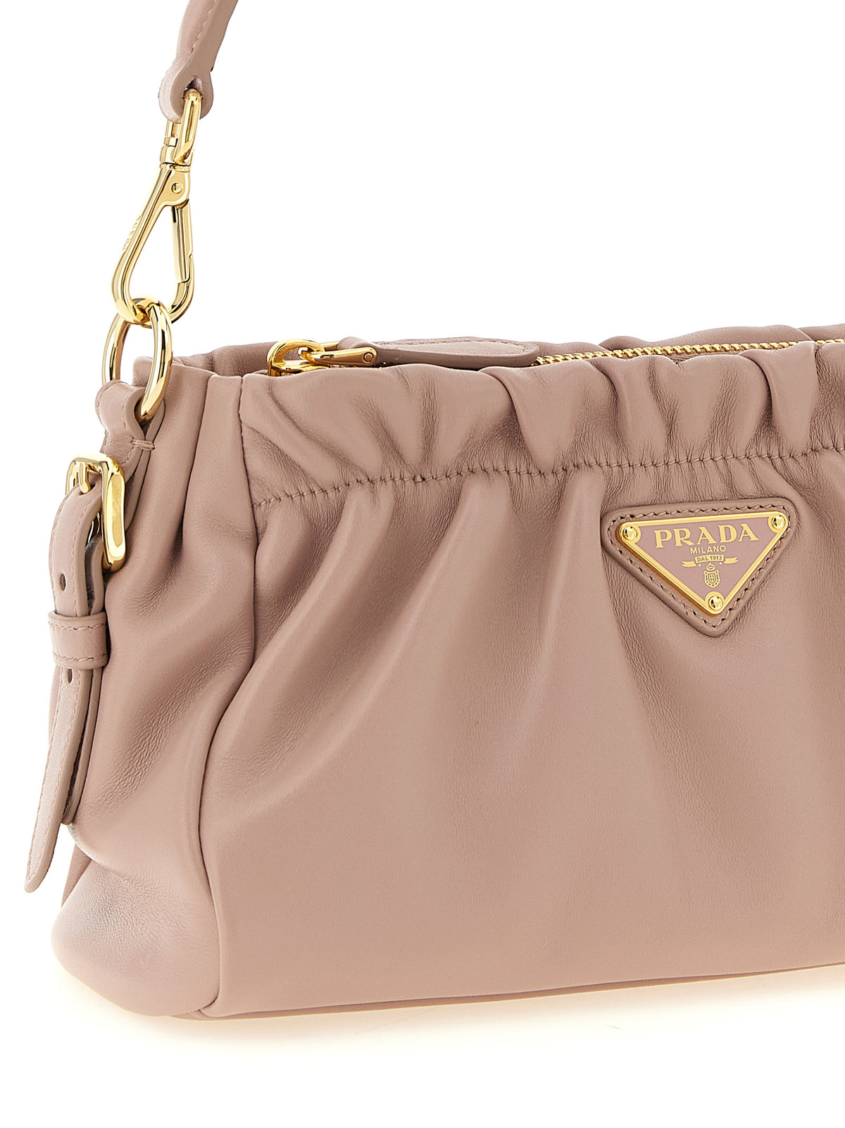 Prada Multicolor Lamb Leather Shoulder Bag