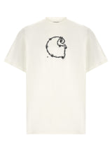 Carhartt Wip White Organic Cotton T-Shirt