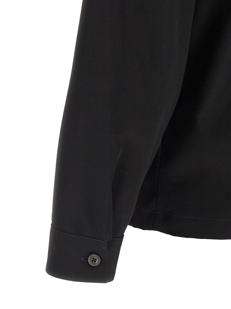 Prada Black Cotton Blouse
