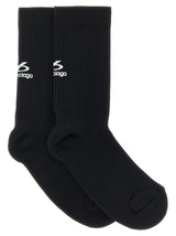 Balenciaga Black Polyamide Socks