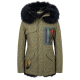 Mr&Mrs Italy Green Cotton Women's Jacket
