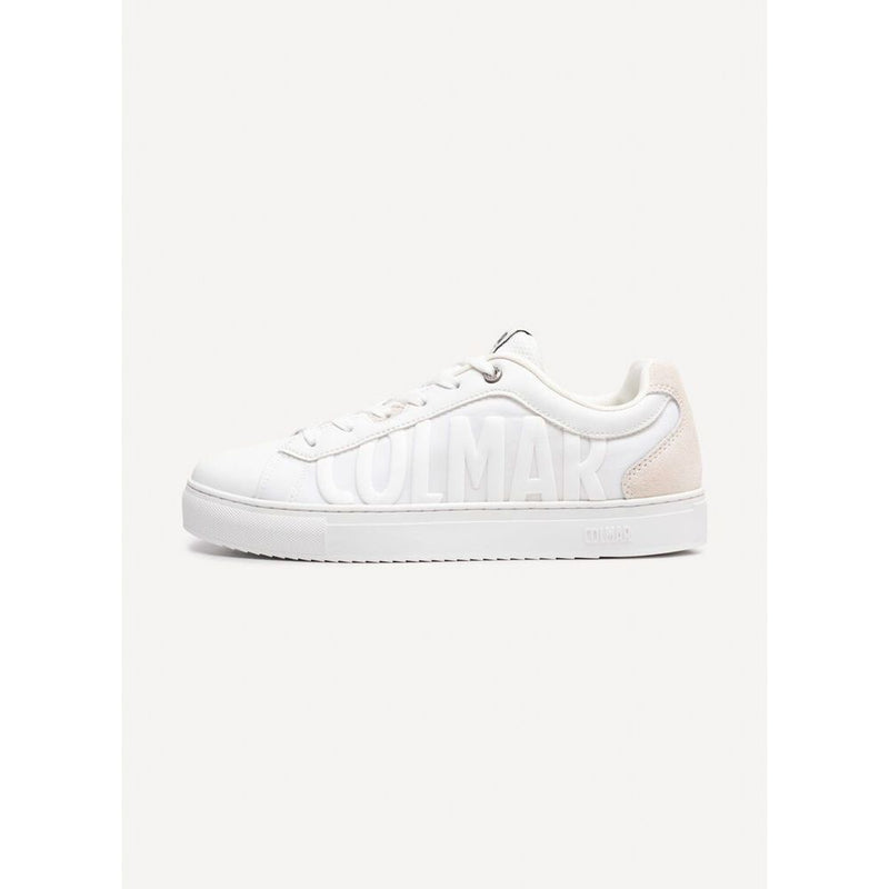 Colmar White Nylon Low Top Sneakers