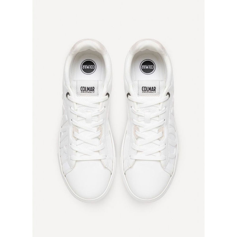 Colmar White Nylon Low Top Sneakers
