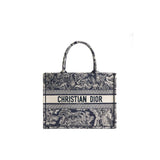 Dior Blue Cotton Tote Bag