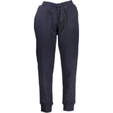K-WAY Blu Cotton Men's Track Pant