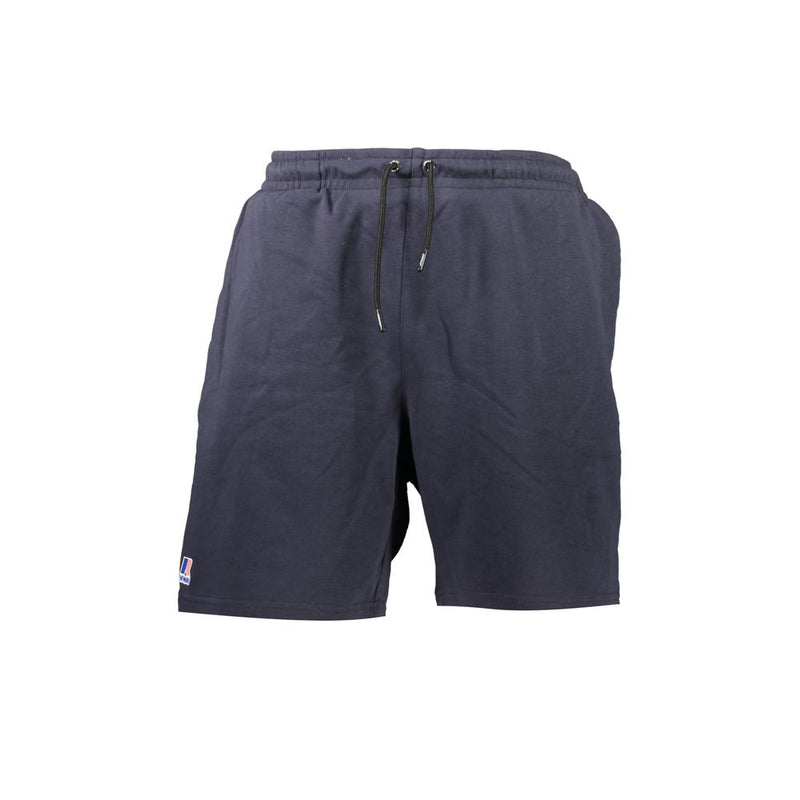 K-WAY Blue Cotton Men's Jogger Pants