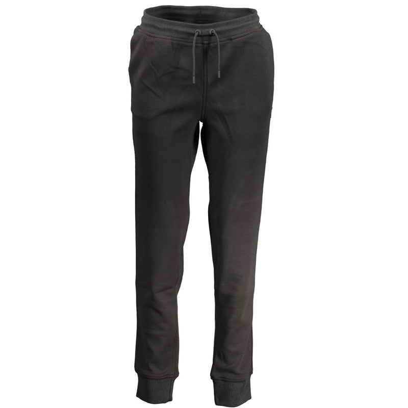 K-WAY Black Cotton Women's Track Pant