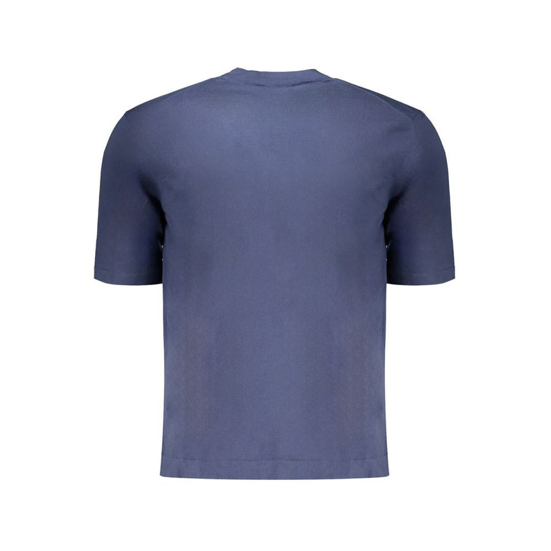 K-WAY Blue Cotton Men's T-Shirt
