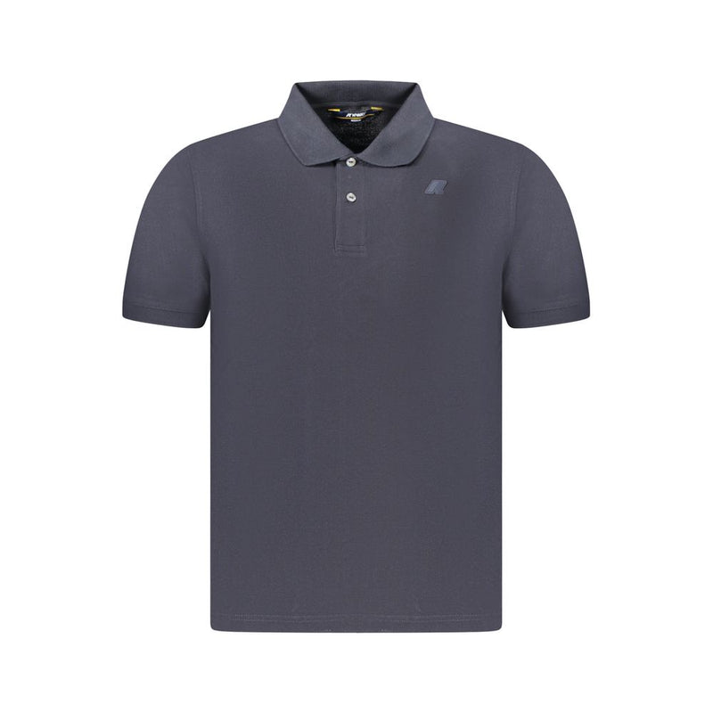 K-WAY Blue Cotton Men's Polo