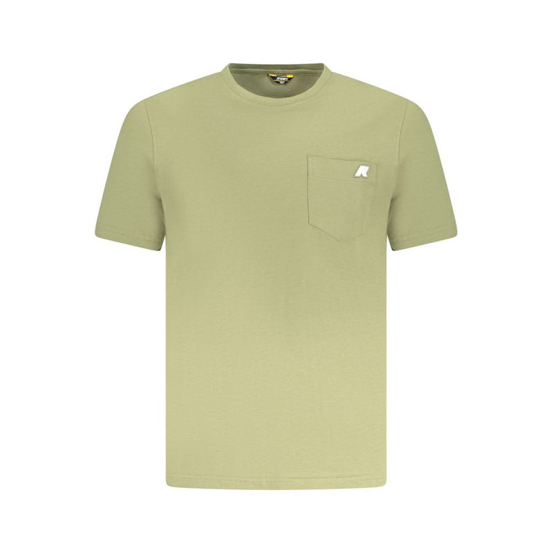 K-WAY Verde Cotton Men T-Shirt