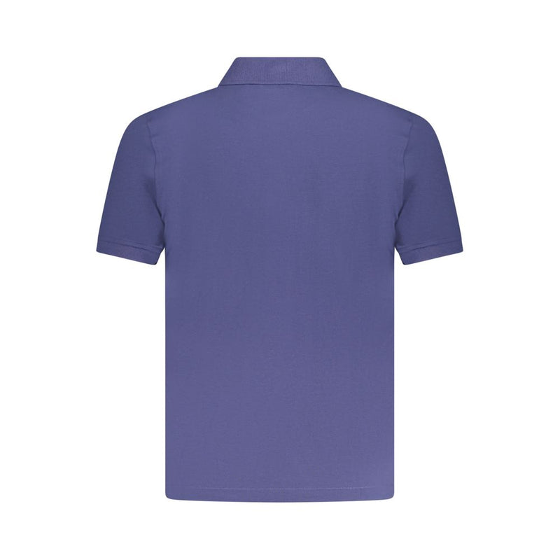 K-WAY Blue Cotton Men's Polo Shirt