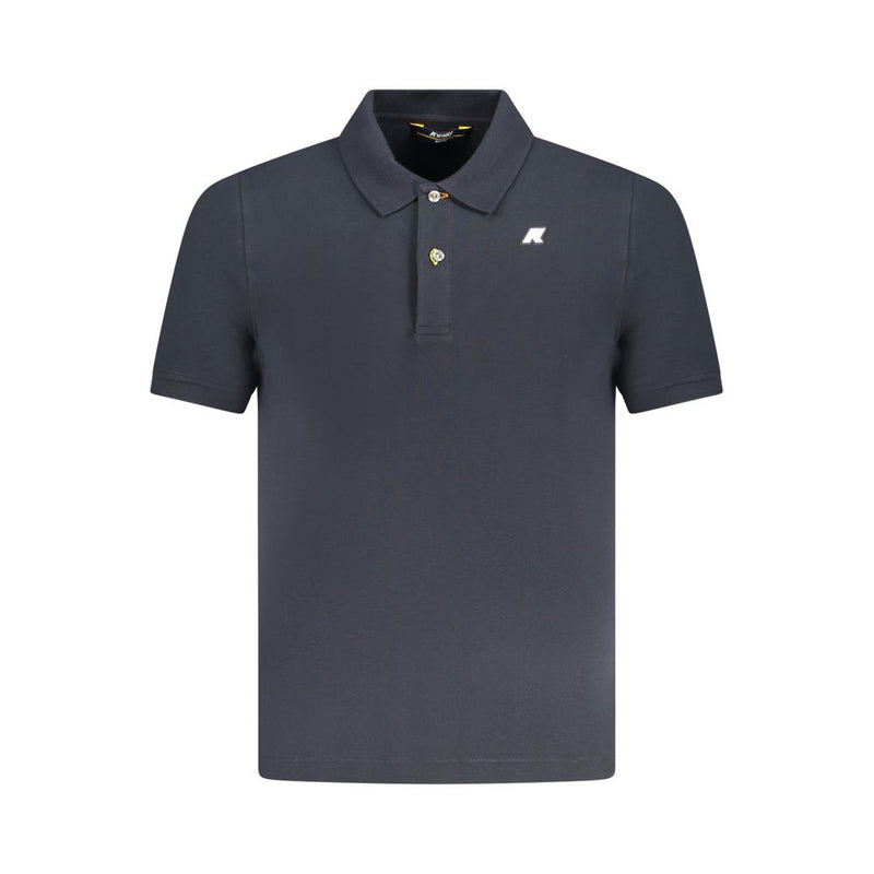 K-WAY Blue Cotton Men Polo