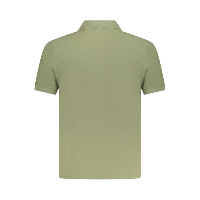 K-WAY Verde Cotton Men Polo Shirt