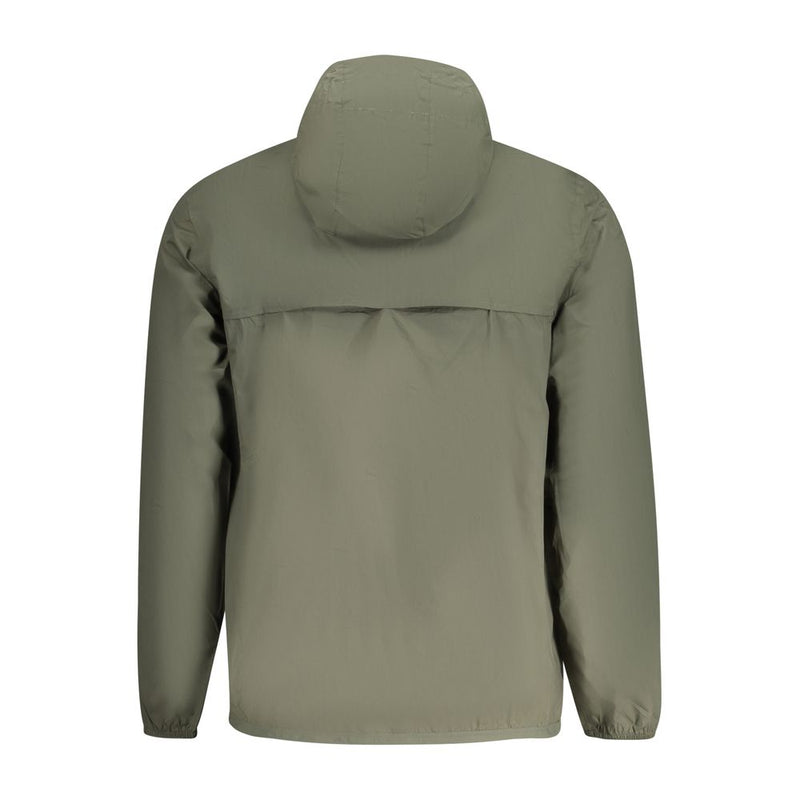K-WAY Green Polyamide Men's Jacket