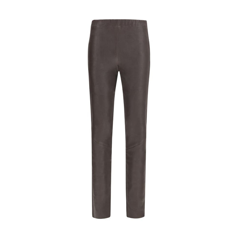 Arma Brown Leather Pants