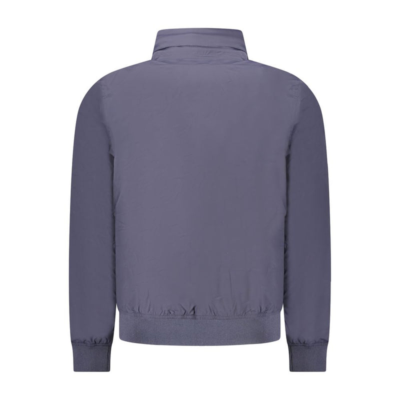 K-WAY Blue Nylon Mens Jacket