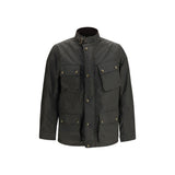 Belstaff Bicolor Cotton Full-Length Jacket