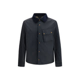 Belstaff Blue Cotton Full-Length Jacket
