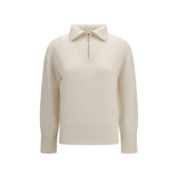 Forte_Forte White Wool Oves Aries Sweatshirt