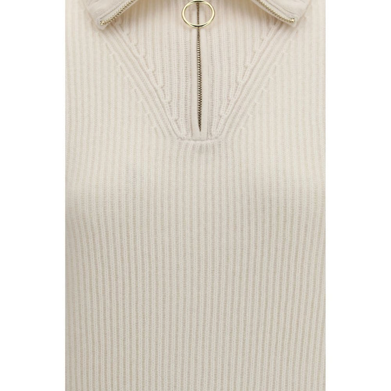 Forte_Forte White Wool Oves Aries Sweatshirt