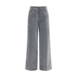 Forte_Forte Gray Cotton Jeans Denim