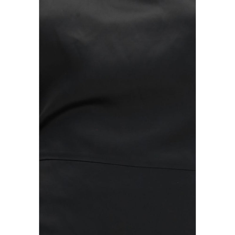 Khaite Black Acetate Cocktail Dress