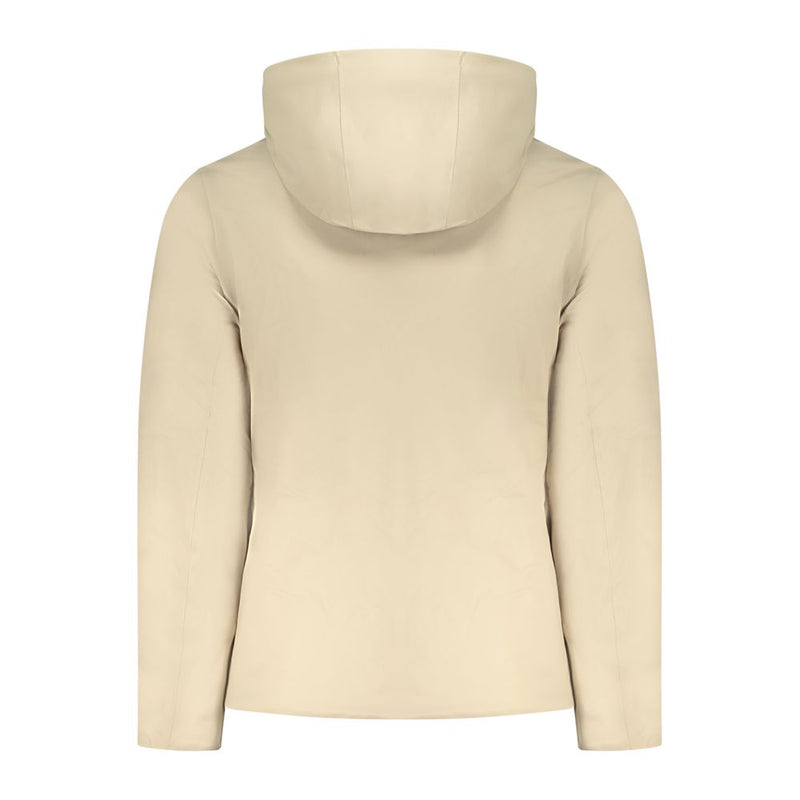 K-WAY Beige Polyester Men Jacket