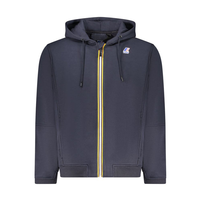 K-WAY Blue Cotton Men Sweater