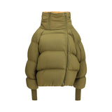 Ganni Bicolor Polyamide Full-Length Jacket