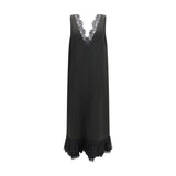 Ganni Black Acetate Casual Dress