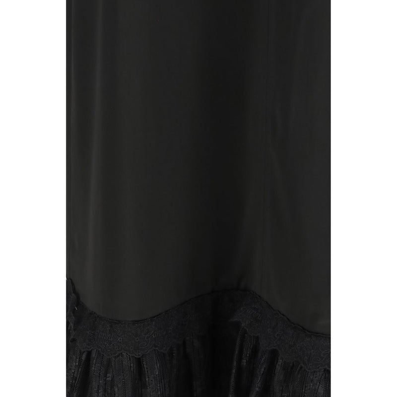 Ganni Black Acetate Casual Dress