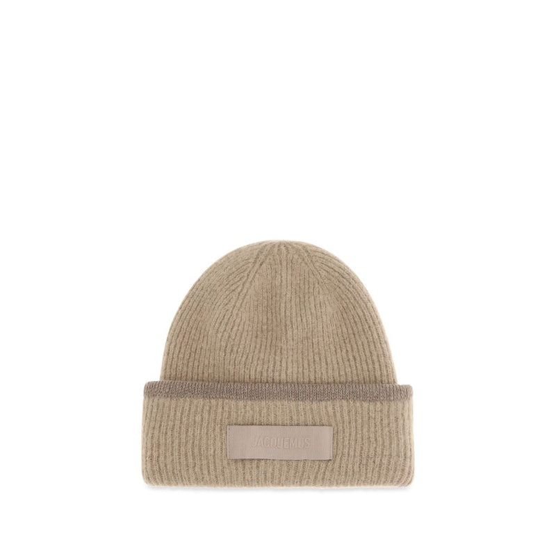 Jacquemus Beige Alpaca Vicugna Pacos Beanie