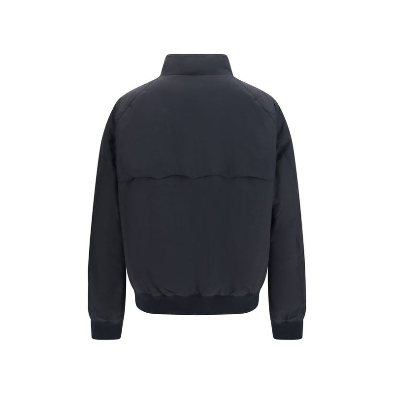 Baracuta Black Polyester Bomber