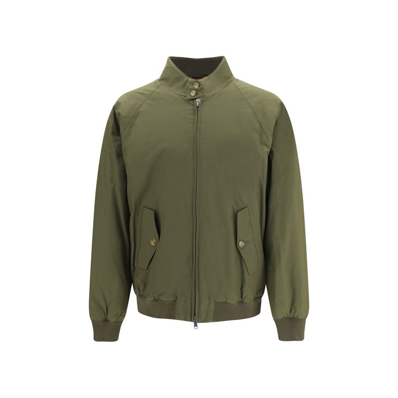 Baracuta Bicolor Polyester Bomber
