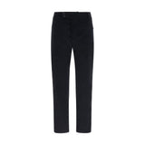 Dolce & Gabbana Black Cotton Casual Pants