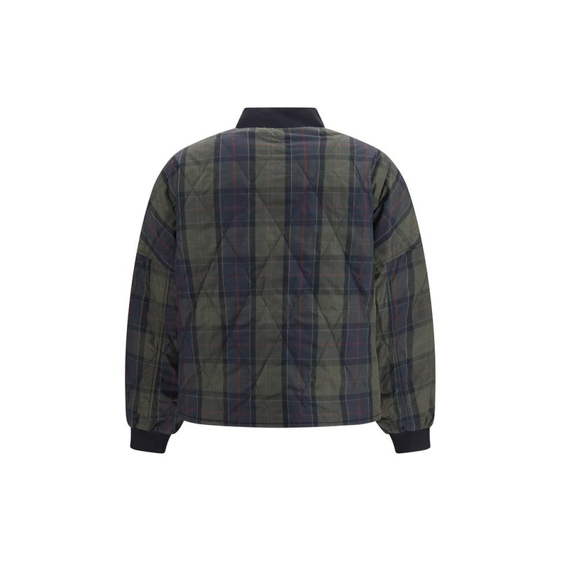Barbour Black Polyester Bomber