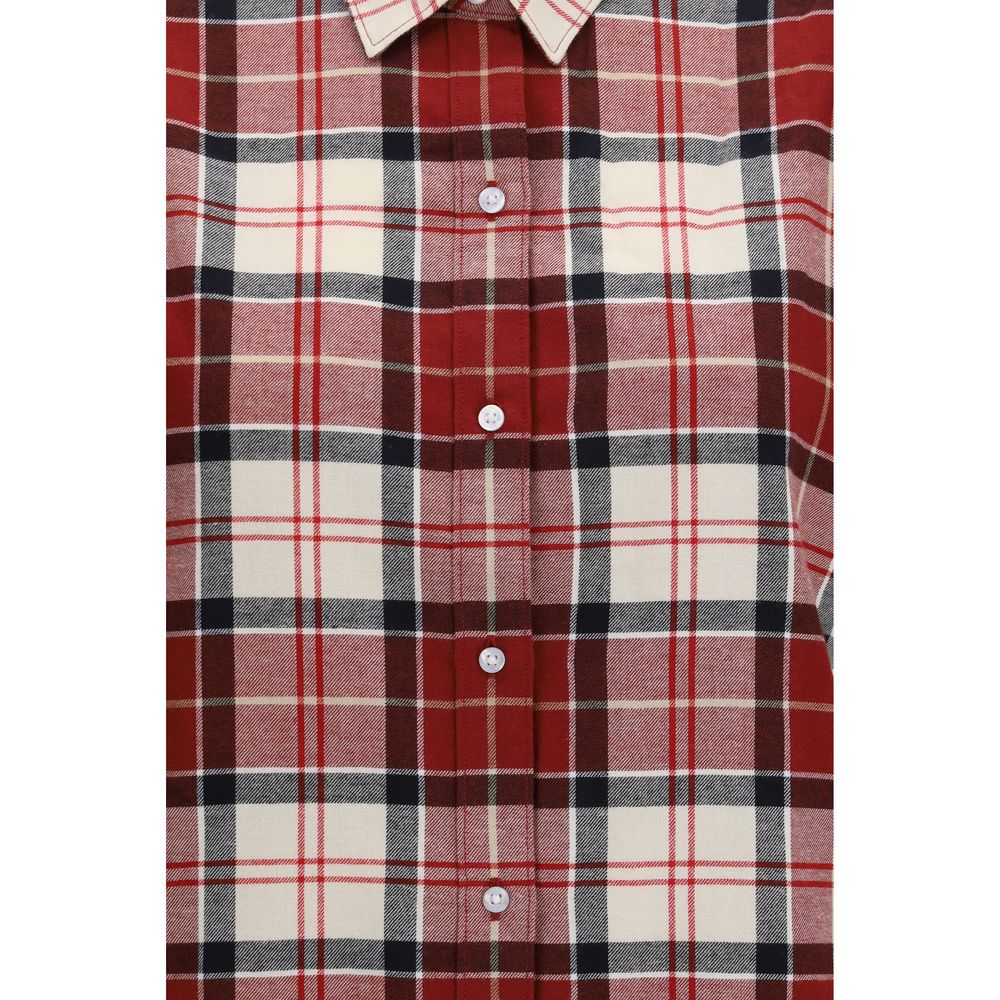 Barbour Red Cotton Pattern Shirt