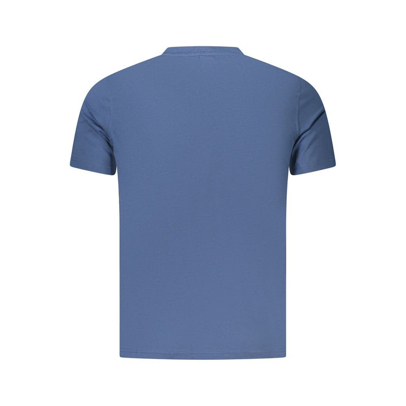 K-WAY Blue Cotton Men's T-Shirt
