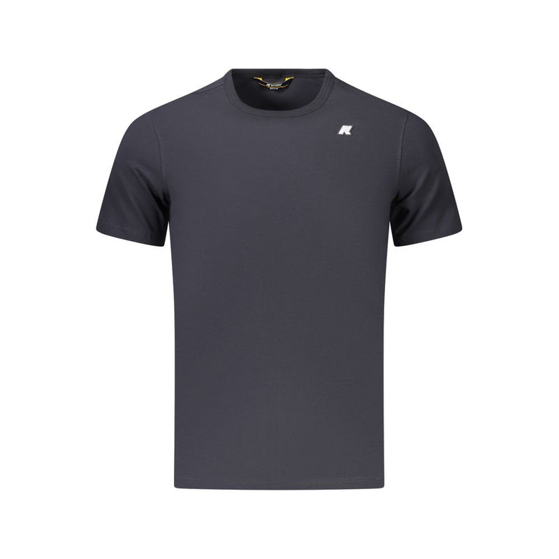 K-WAY Blue Cotton Men's T-Shirt
