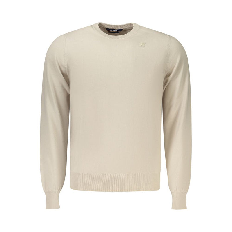 K-WAY Beige Cotton Men's Maglia