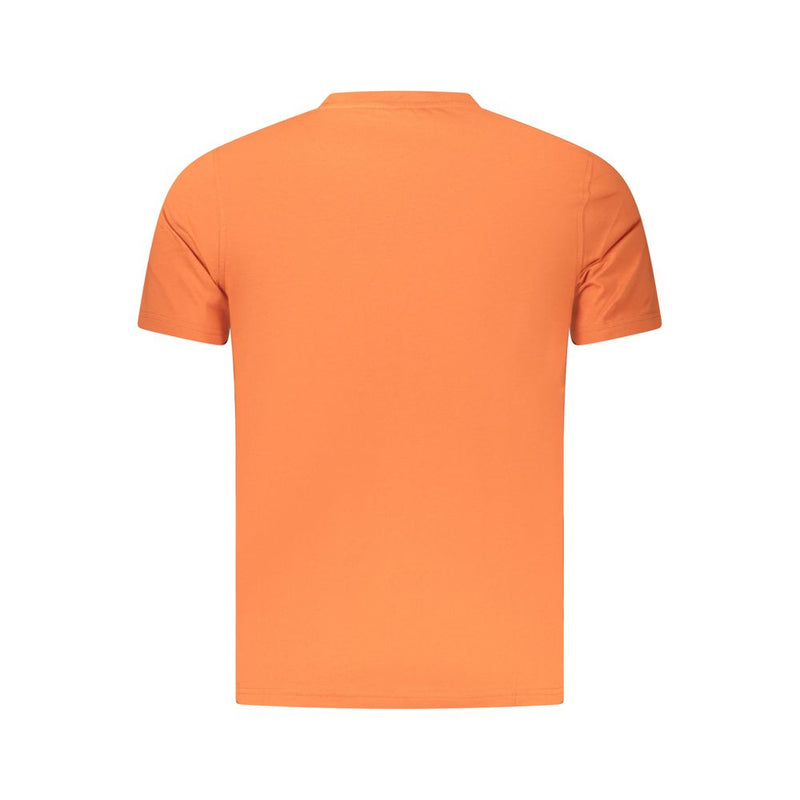K-WAY Orange Cotton Men's T-Shirt