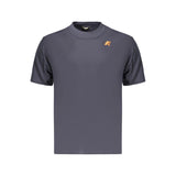 K-WAY Blue Cotton Men's T-Shirt