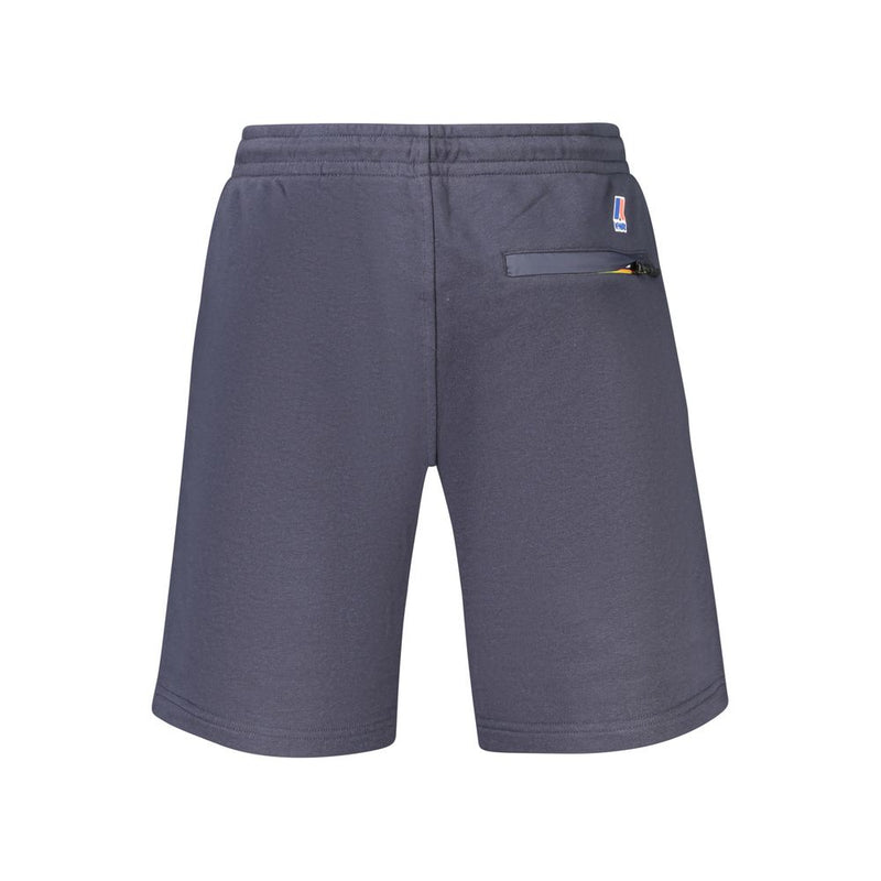 K-WAY Blue Cotton Men's Sweatpants