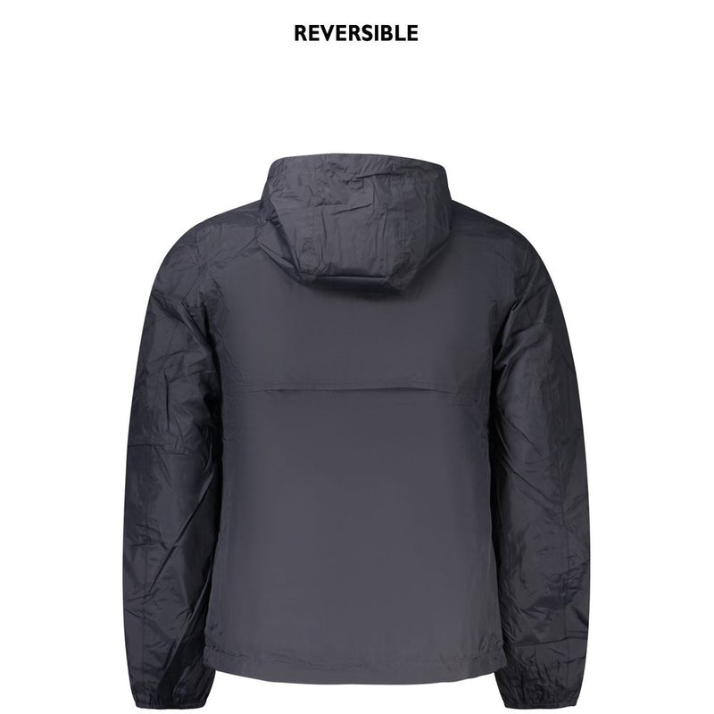 K-WAY Blue Nylon Shell Jacket