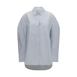 Jacquemus Blue Cotton Dress Shirt